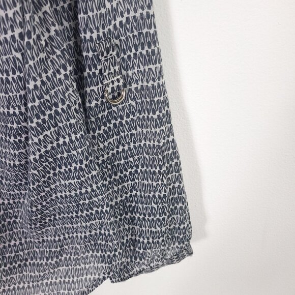 Anthropologie Holding Horses Patterned Popover Top - Picture 3 of 9